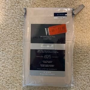 King Pillowcases - clay colored